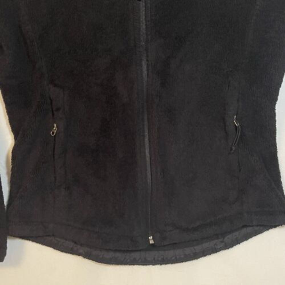 North Face Jacket Womens Small Black Fleece Teddy Jacket Casual Full Zip Outdoor - Picture 7 of 10